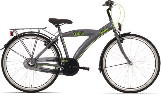 Bikefun Kinderfahrrad Urban City 26 Zoll mit Nexus 3-Gang-Bremsen – Titan
