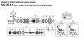 Shimano y32139040 borgmoer rechts 4.5 mm. (168 mm. as) sg-3c41