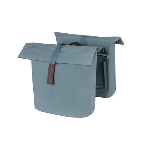 Basil 18377 City Doppel-Fahrradtasche Mik 28-32l Graphitblau