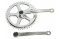 Mp mijnen pieper bv single speed crankstel set staal 4-kant 44t. 1 2x3 32 verchroomd 170 mm-652