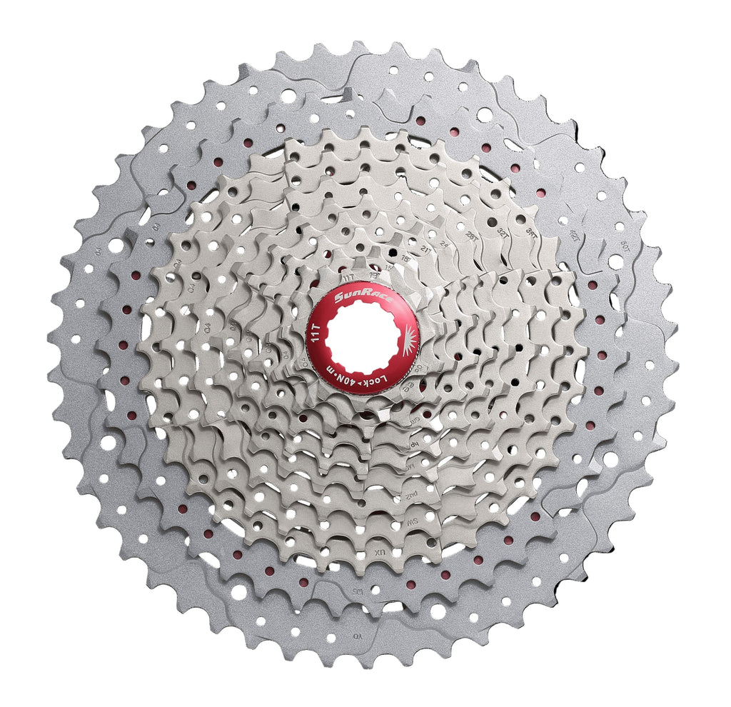 Kassette 11-fach Sunrace CSMX8 11-42T - silberrot