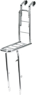 Basil b.v. basil 50379 front carrier slim fit. smal. met veerklem. chroom