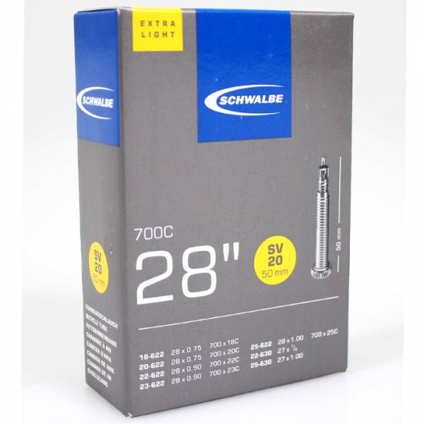 Schwalbe Innenschlauch SV20 28 18 25-622 630 FV 50 mm