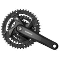 Messingschlager shimano fc-m371 kettingwiel set 9 spd. 175 mm. 44 32 22t zwart (-6mm diep)
