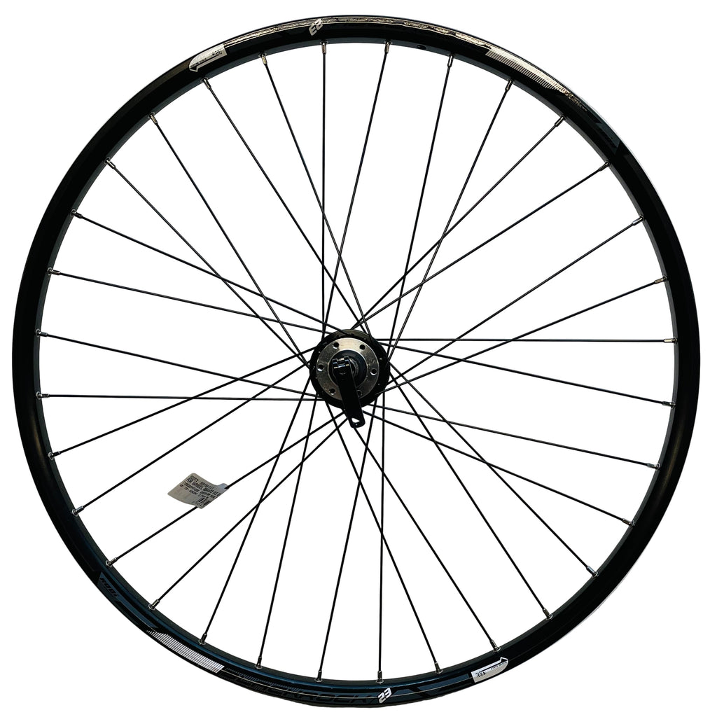 Rodi achterwiel 27 - 584x23 iis blackrock 23 db600 qr zwart schijfrem