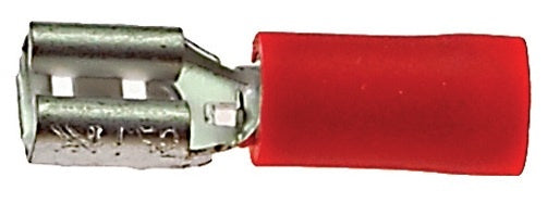 Bofix kabelschoen stekker 2.8 vrouw rood (p25)