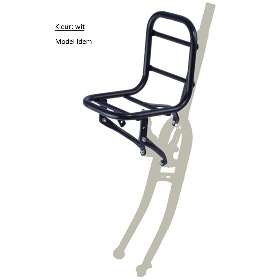 Steco Frontgepäckträger 16-28 Zoll V-Bremse weiß