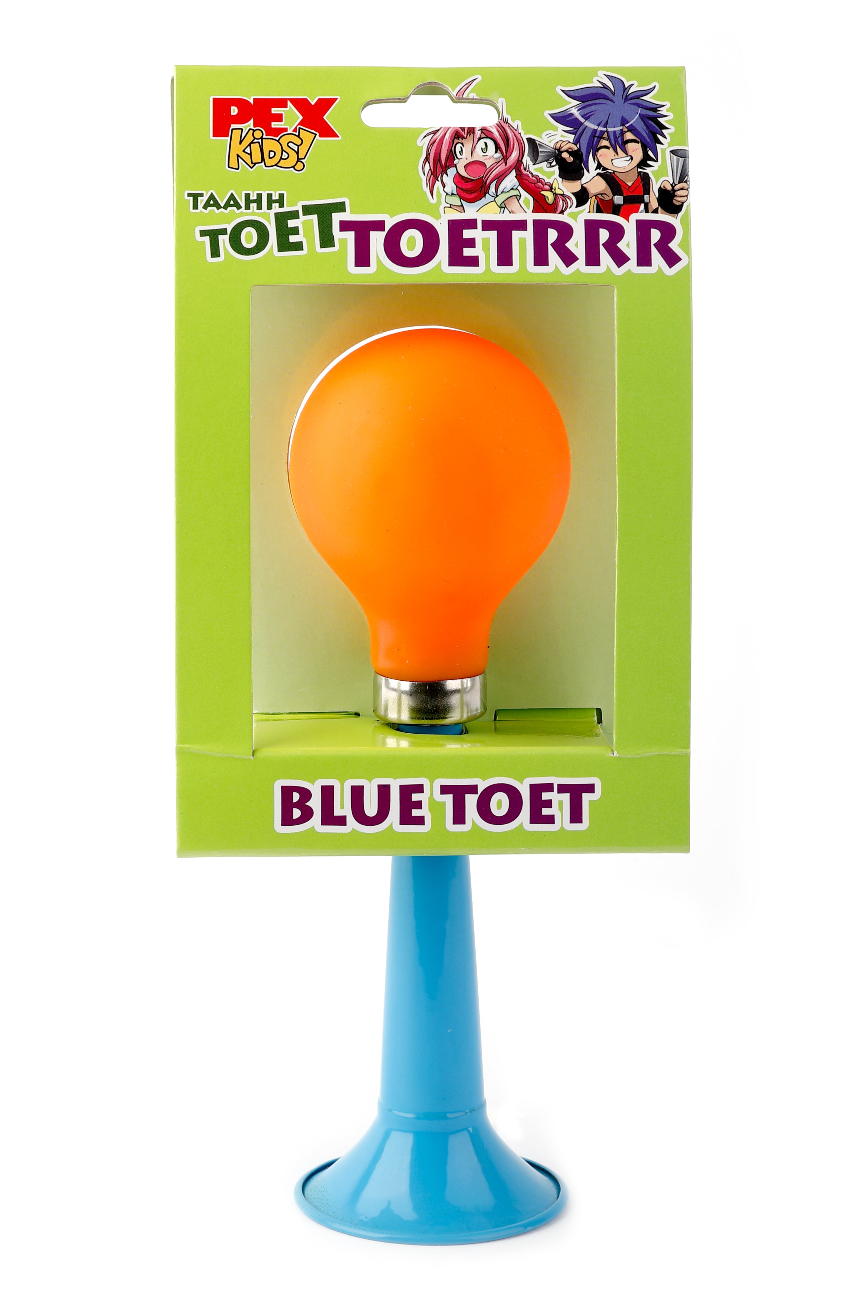 Pexkids Ballhorn Stahl gerade blau auf Karte