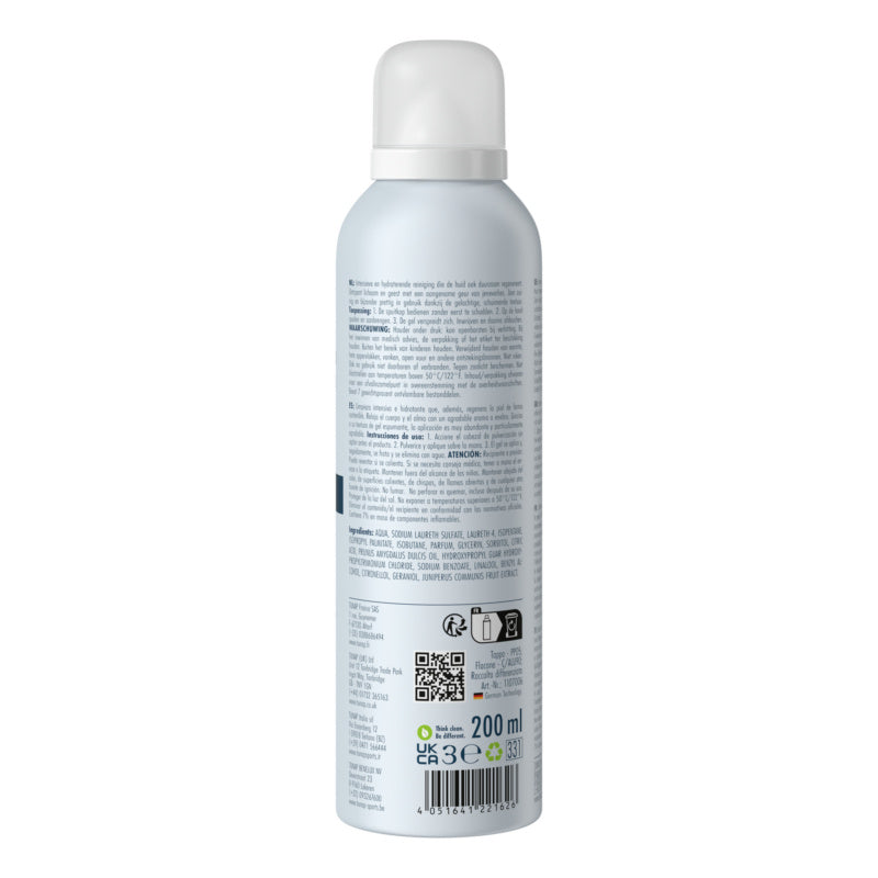 Tunap benelux nv tunap sports bodycare foaming shower gel 200 ml