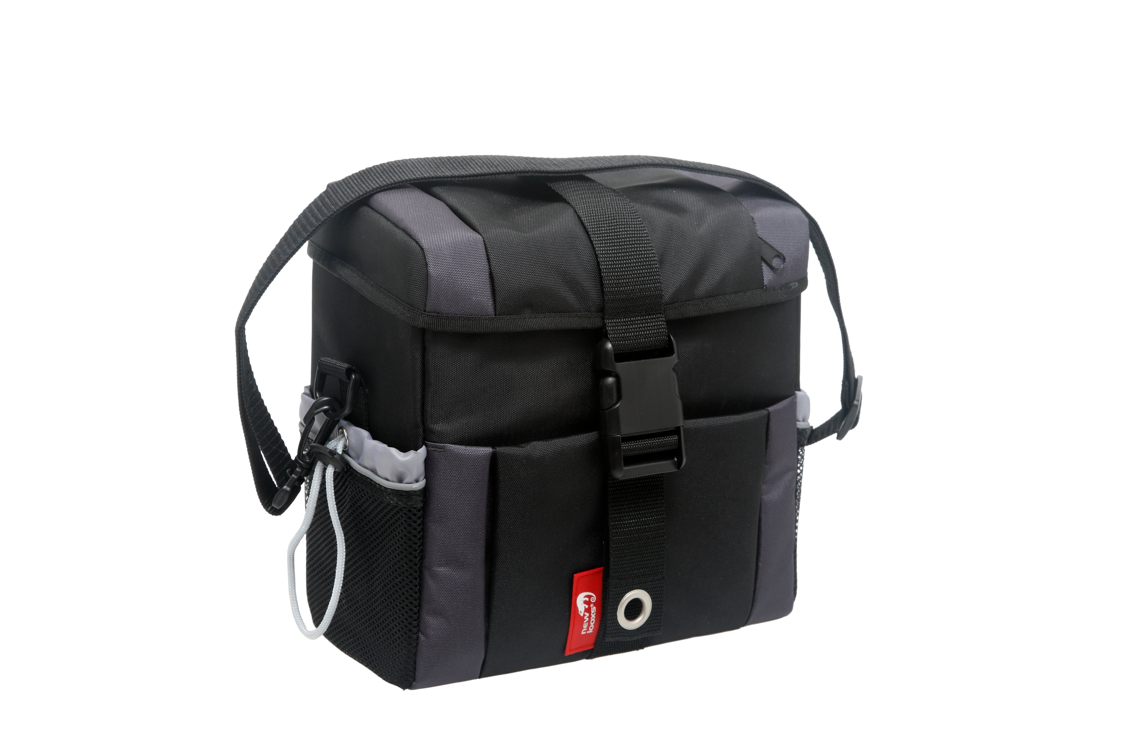 Neue Looxs Vigo M Lenkertasche mit Drehverschluss, schwarz, 132.356, 9,5 l