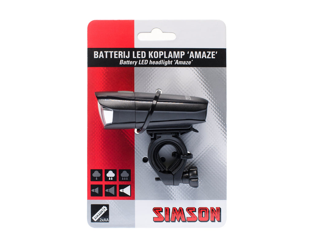 Simson LED-Akku-Stirnlampe 'Amaze'
