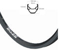 Ryde b.v. velg 28' - 14 zac2000 28'-622 disc geheel zwart (enkel gebust)