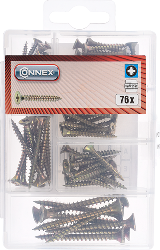 Connex assortiment uni schr. vz pz 76-dlg - dp8500102