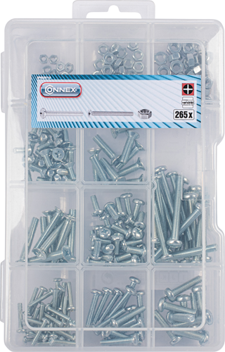 Connex assortiment bouten 265-delig - dp8500118