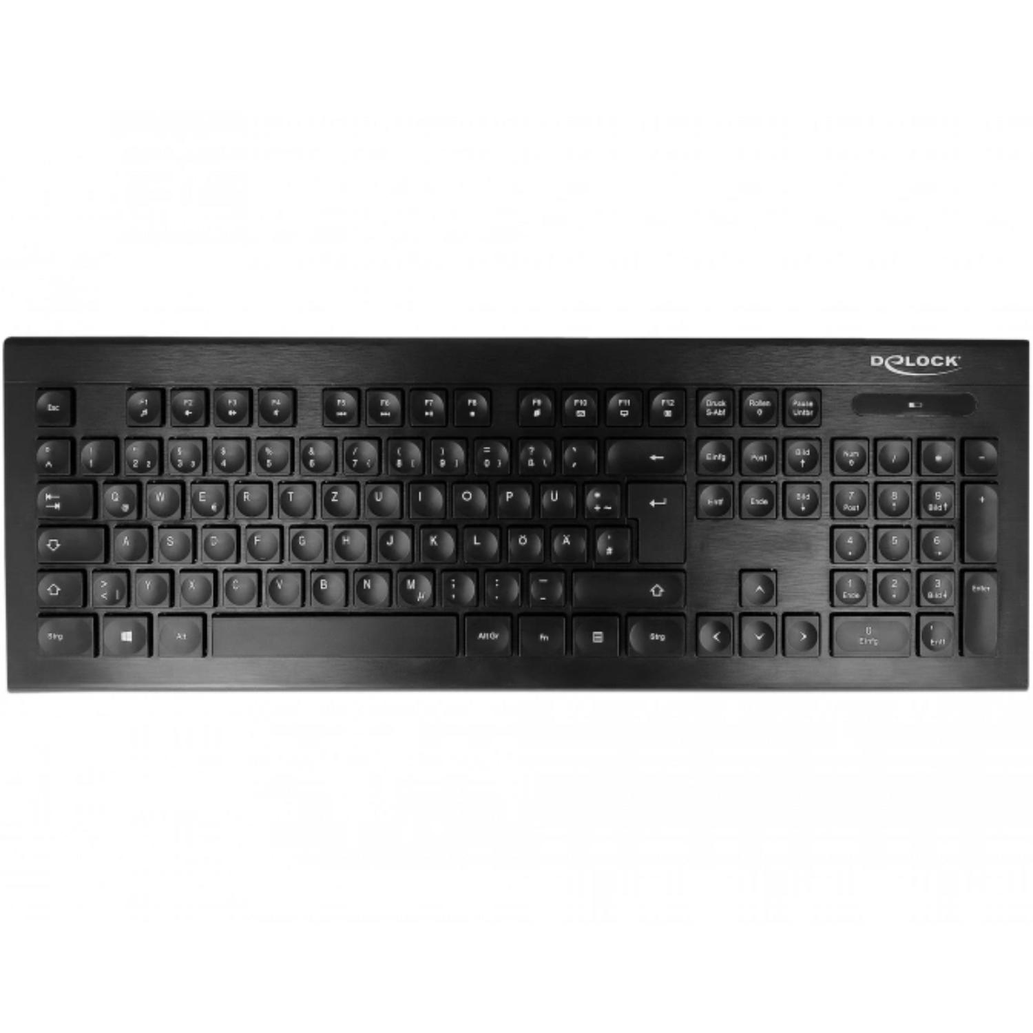 Draadloos toetsenbord - delock - qwertz