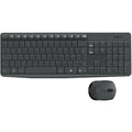 Draadloos toetsenbord met muis - logitech - qwertz
