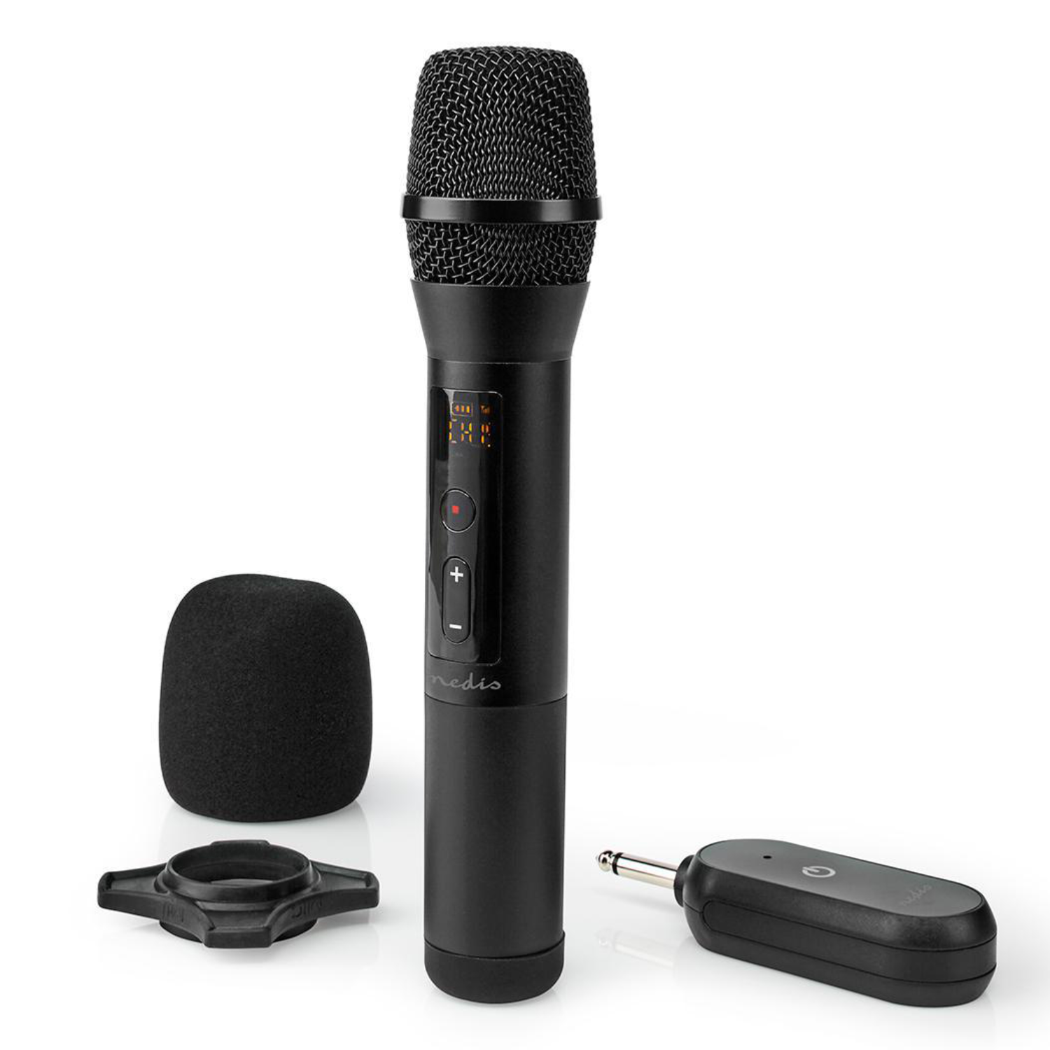 Nedis draadloze handmicrofoon set