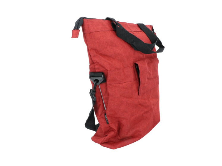 Selbstverpackbare Tasche und Shopper 18 Liter Rot