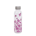 Drinkfles purple flower 500ml