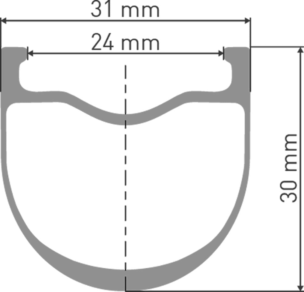 Dt swiss grc 1100 dicut® 30 28 cl shimano hg rear wheel