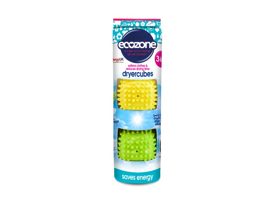 Ecozone dryercubes - was droog ballen 2 st.