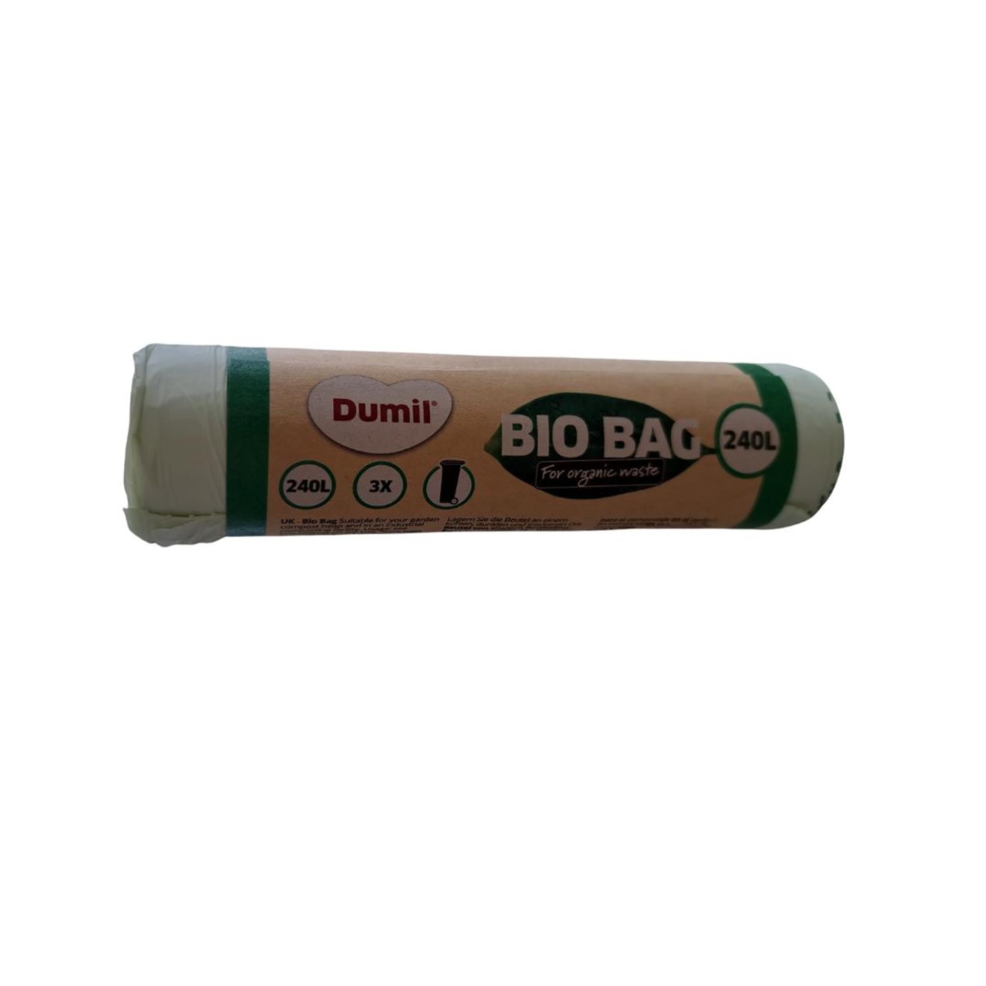Dumil bio vuilniszakken 240l 3 stuks