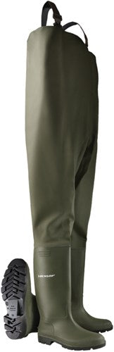 Dunlop 388vp waadpak pricemastor chest wader groen - maat 42 - 15.032.023.42