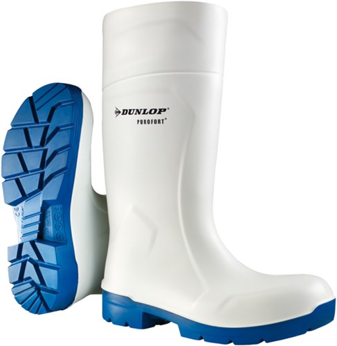 Dunlop ca61131 purofort foodpro multigrip s4 wit blauw - maat 41 - 15.036.68.41
