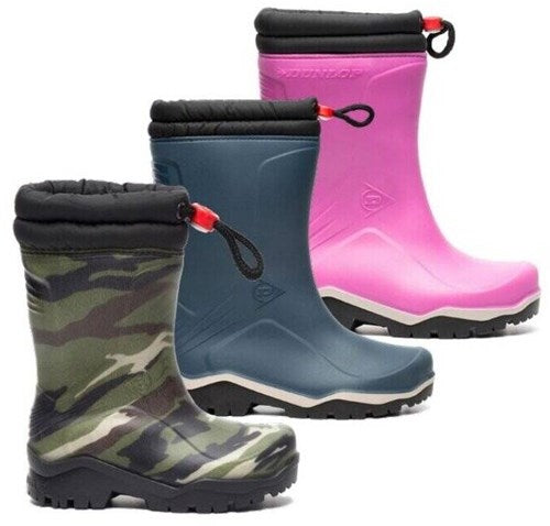 Dunlop k310931 blizzard kinderlaars gevoerd pvc | camouflage 14587 | maat 31 - 00.036.023.31