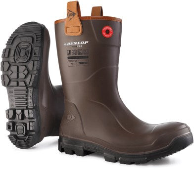 Dunlop lj2hx42 rigpro s5 | bruin | maat 44 - 8713197055167