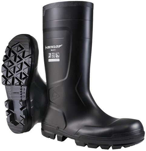 Dunlop nb2hd01 work it pvc laars s5 | zwart | maat 45 - 8713197371908