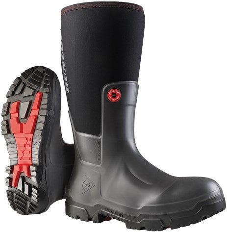 Dunlop pioneer od60a93 snugboot laars | zwart | maat 48 - 00.036.017.48