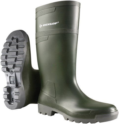 Dunlop w486711 hobby knielaars pvc groen - maat 42 - 15.032.040.42