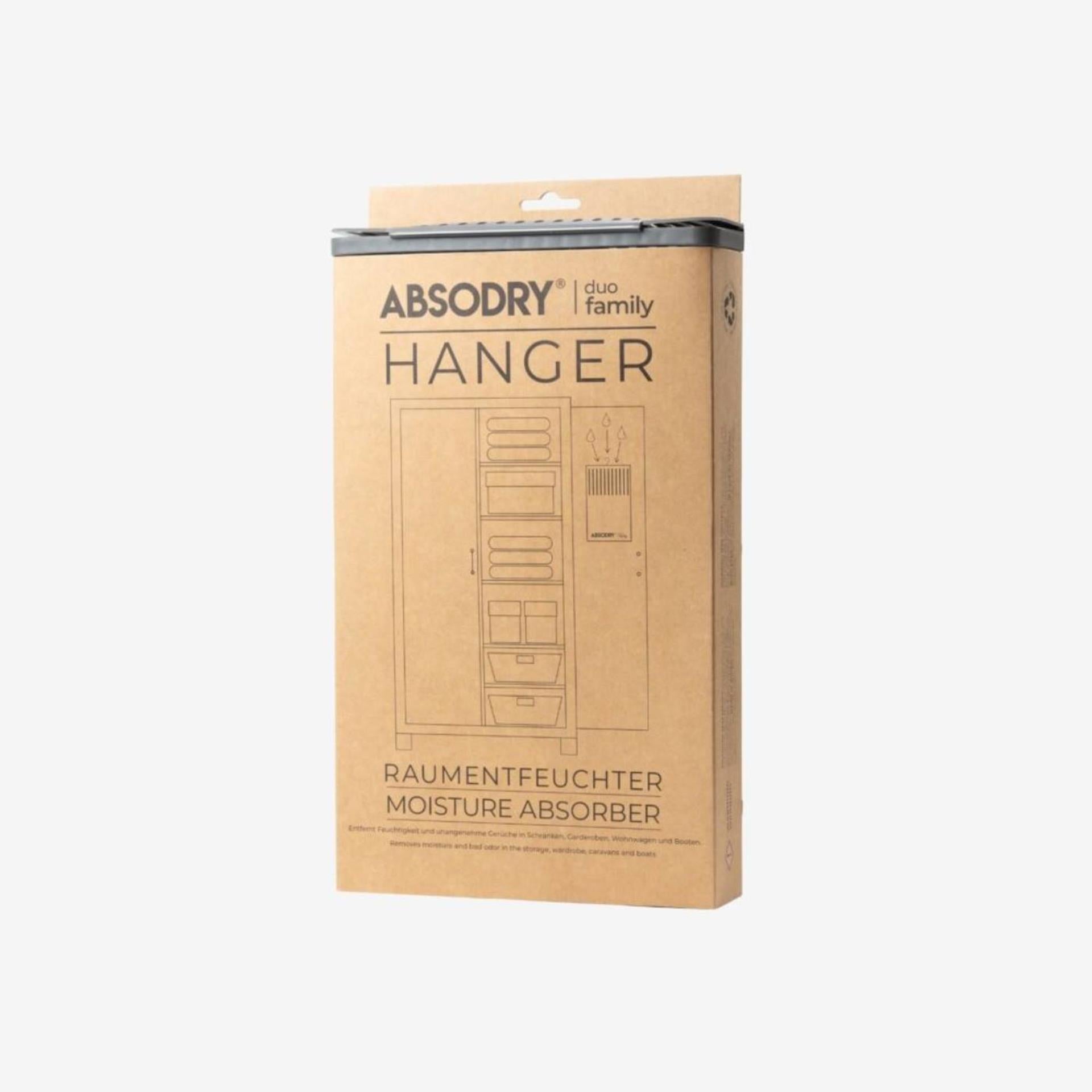Absodry duo family hanger