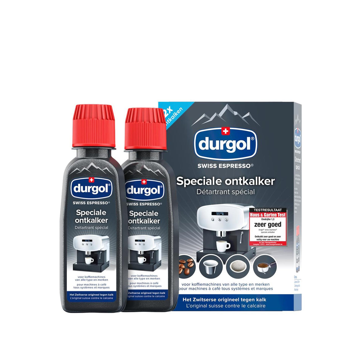 Durgol Schweizer Espresso-Entkalker 2 x 125 ml
