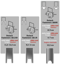 Dutack kabelniet 1811 cnk 12mm blister 200 st. - 5011005