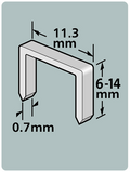 Dutack niet serie 53 cnk 8mm blister 1000 st. - 5011013