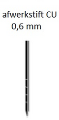 Dutack stift 0,60 cu 22 mm doos 10 duizend - 5116007