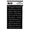 Ranger ink ranger • dylusions bigger back chat 4 black