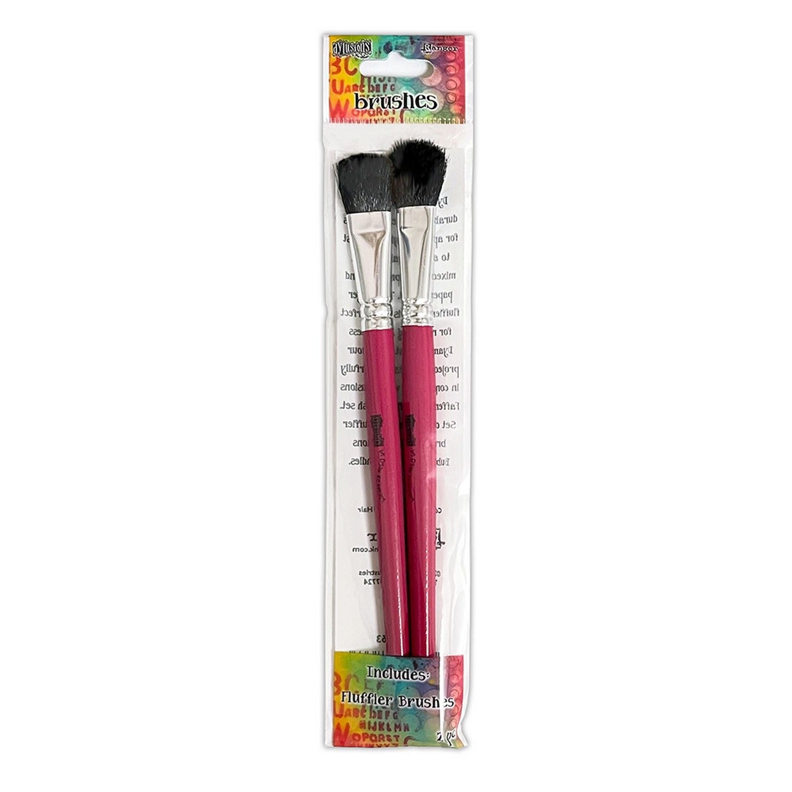 Ranger ink ranger • dylusions dyamond fluffier brush 2pcs