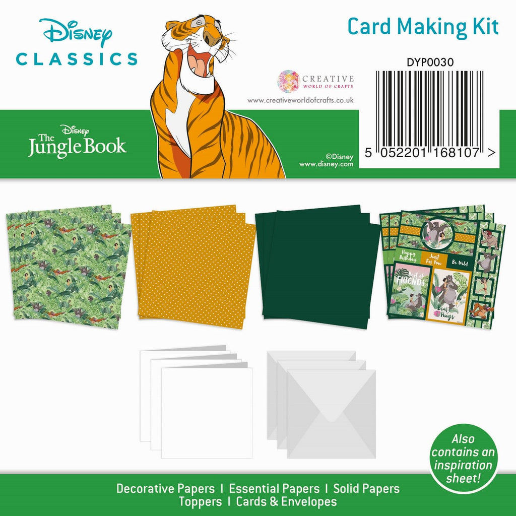 Creative expressions • the jungle book mini card kit 15,24x15,24cm