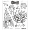 Ranger ink ranger • dylusions stamp collection hats off to christmas