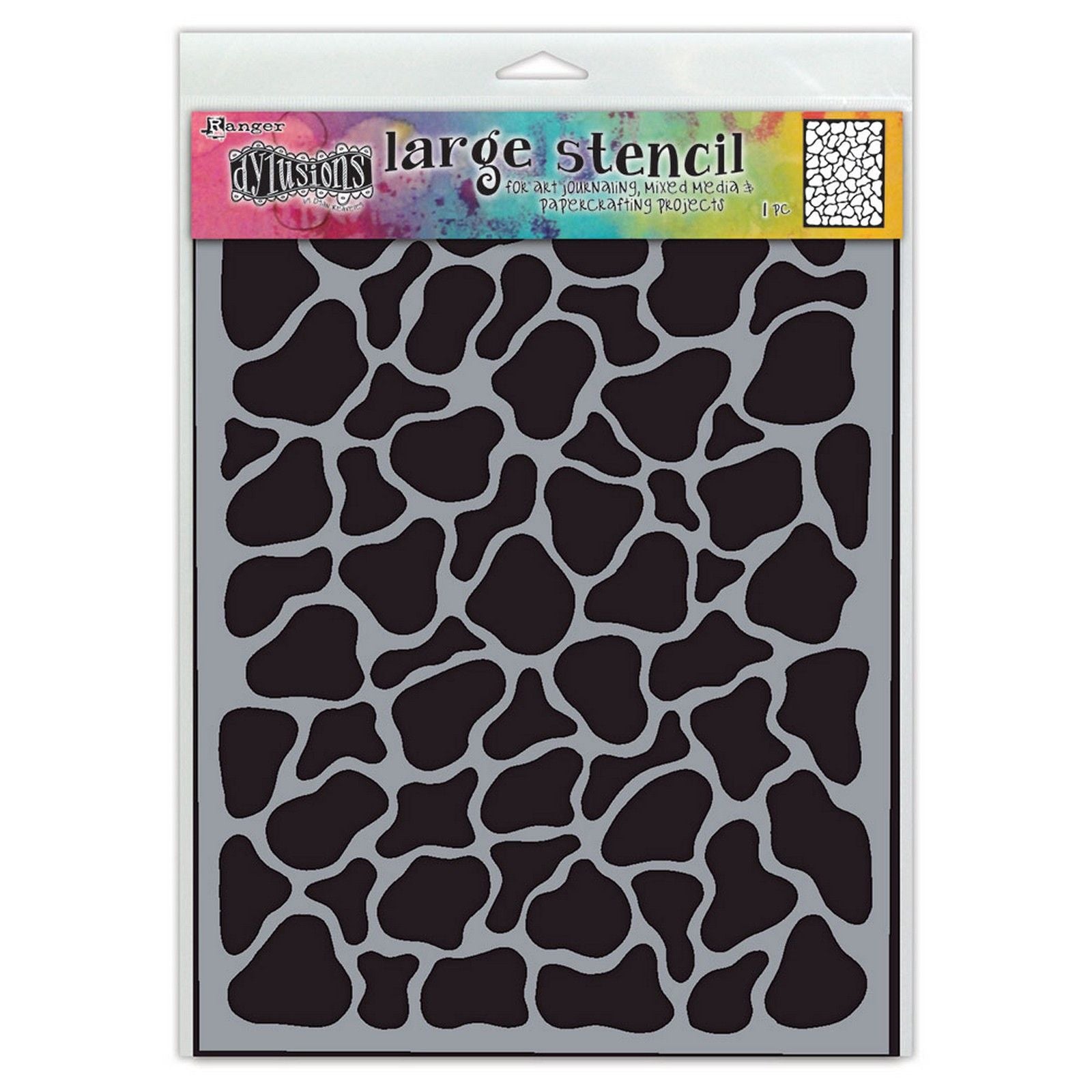 Ranger ink ranger • dyan reaveley's dylusions stencil collection large urchins