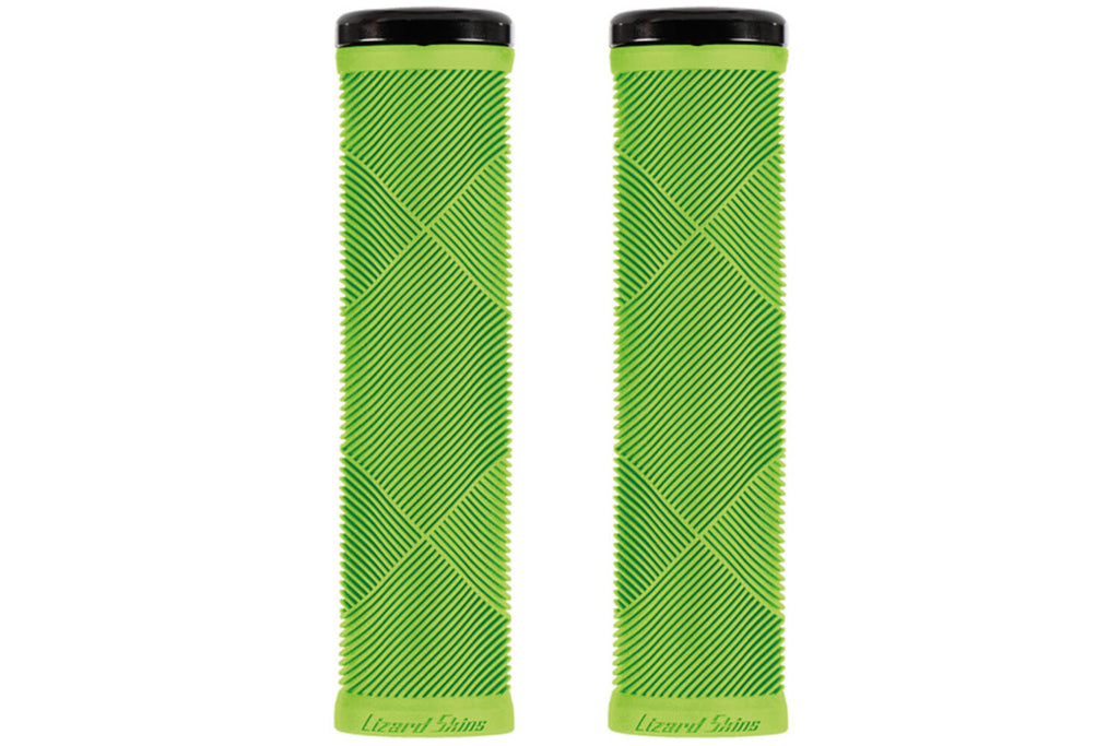 Lizard skins strata - single lock-on - lime green