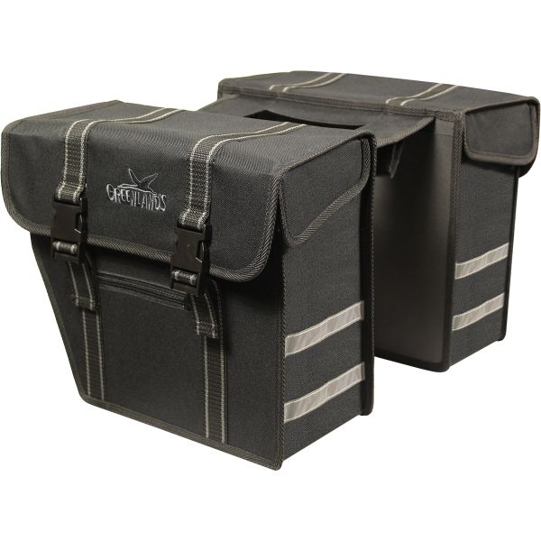 Greenlands City 25-Liter-Doppelgepäcktasche, schwarz