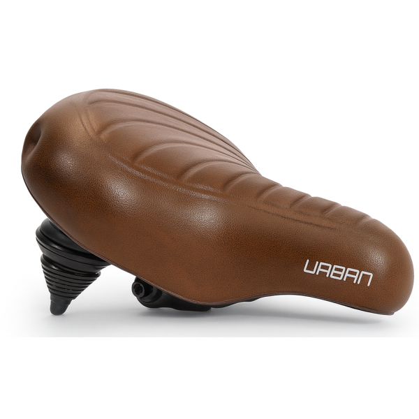 Fahrradsattel Edge Urban XL Wave - braun