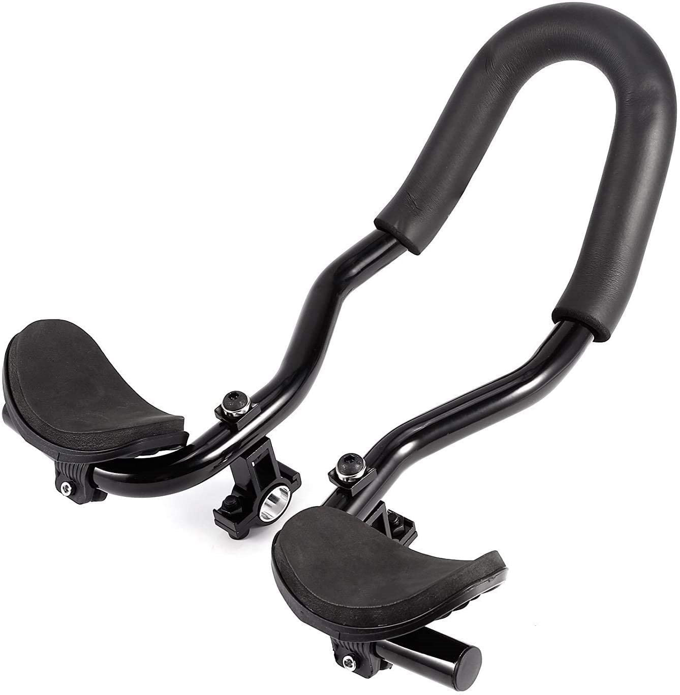 TranzX Clip-On-Lenker JD802 Triathlon 22,2 25,4 mm schwarz