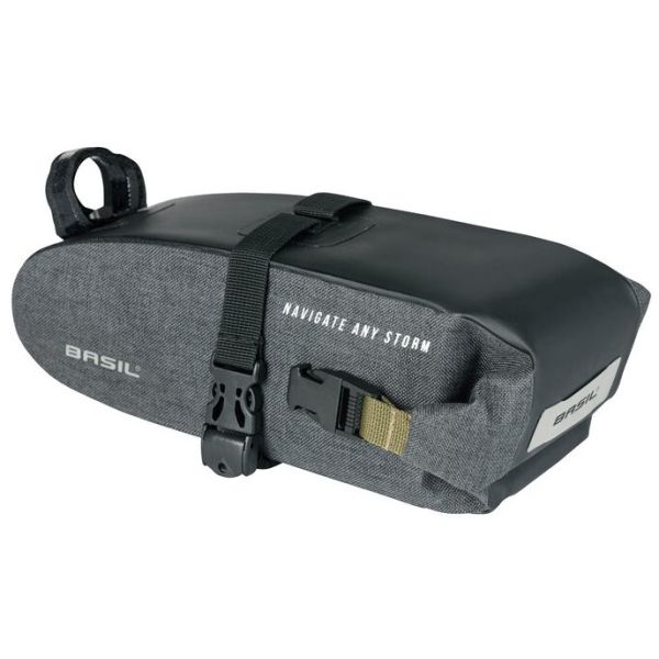 BASIL Navigator Storm M Satteltasche 1,5 Liter 10 x 9 x 29 cm - schwarz