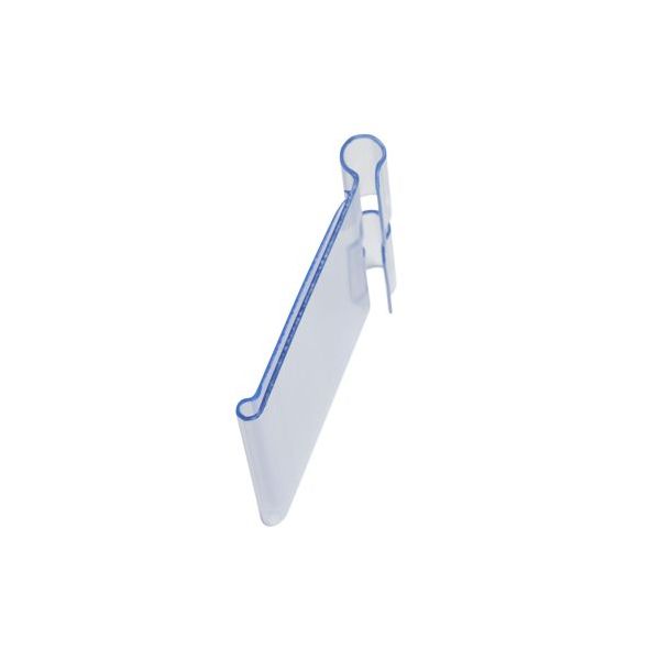 Prijskaarthouder voor displayhaken (100 st.) - 39 mm x 60 mm