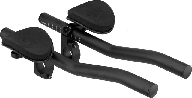 Bbb cycling opzetstuur racefiets - lichtgewicht ligstuur - verstelbaar opzetstuur met armsteun - tijdritstuur - triathlon stuur - compatibel met 25.4 of 31.8mm fietsstuur - aerolight bhb-58